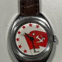 Orologio da polso vintage sovietico "Zarya" (ЗАРЯ)