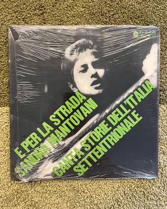 Vinile LP Sandra Mantovani  - E Per La Strada 1967