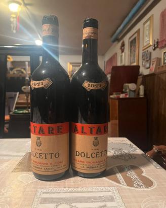 Bottiglie dolcetto ELIO ALTARE