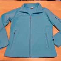 Pile Columbia Donna con zip intera