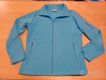 Pile Columbia Donna con zip intera