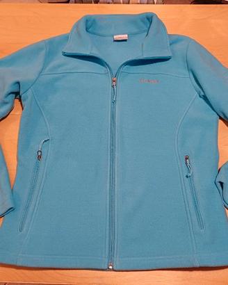 Pile Columbia Donna con zip intera