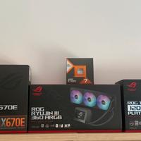RYZEN 7 7800X3D/CROSSHAIR x670E/4TB SSD/1200W THOR