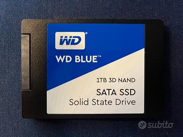 SSD 1 TB 2.5" Western Digital Blue WDS100T2B0A