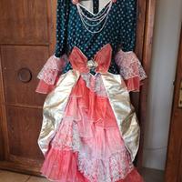 vestito carnevale o rievocazione adulti dama 700