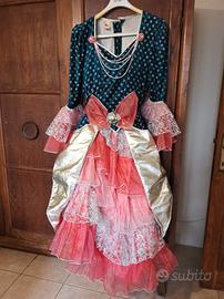 vestito carnevale o rievocazione adulti dama 700