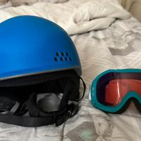 Casco snowboard k2 piu maschera