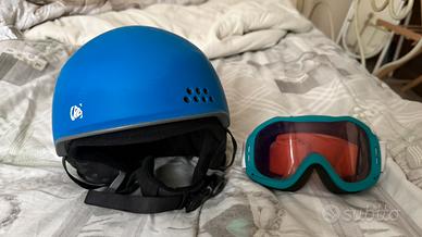 Casco snowboard k2 piu maschera