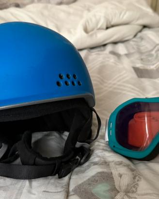 Casco snowboard k2 piu maschera