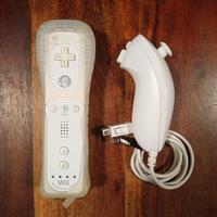 Wiimote Wii con motion plus integrato e nunchuck