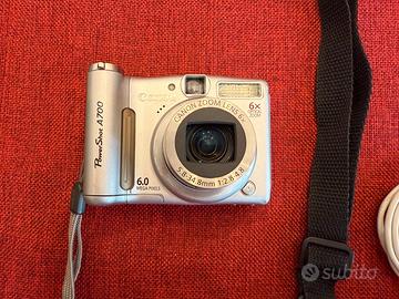 Canon Power Shot A700 macchina digitale