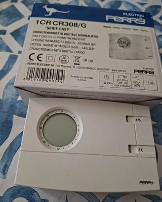 Cronotermostato digitale Perry 1CRCR308/G - Easy