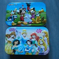 N. 2 Puzzle Disney Topolino e Le Principesse 