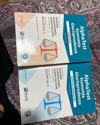 Alpha test economia giurisprudenza