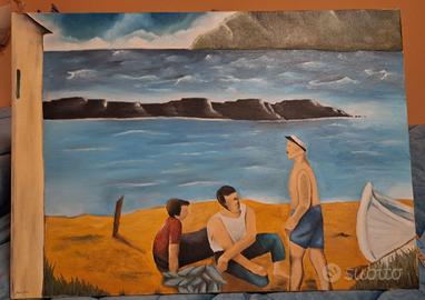 Tela a pittura ad olio