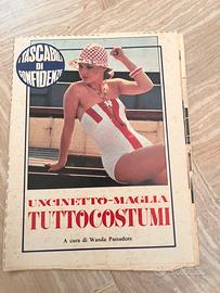 Rivista Vintage "Uncinetto-Maglia TuttoCostumi"