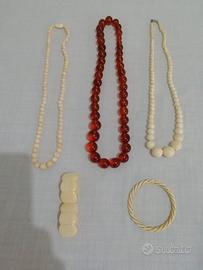 Gioielli vintage originali Collana Bracciale