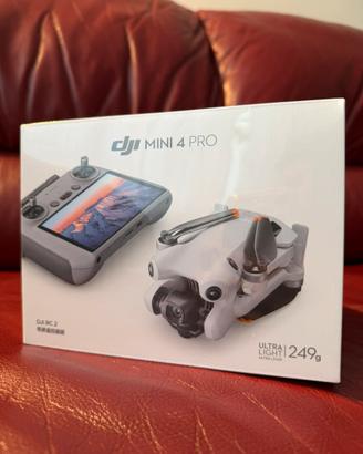 DJI Mini 4 Pro + RC2 | SIGILLATO - Mai attivato