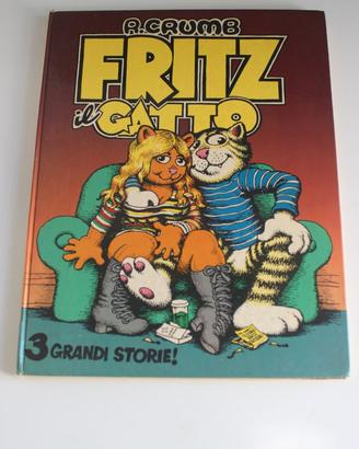 FRITZ IL GATTO 1972 3 Grandi storie CRUMB Robert M