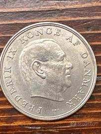 5 Kroner Danimarca 1972 – Frederik IX – Moneta