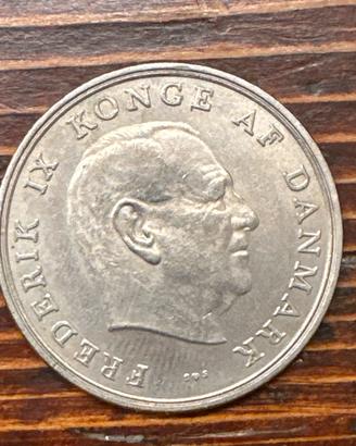 5 Kroner Danimarca 1972 – Frederik IX – Moneta