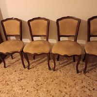 4 Sedie Velluto