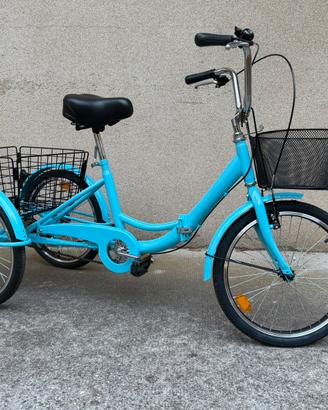 TRICICLO con ruote da 20 pollici