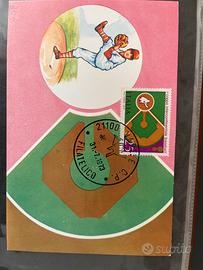 I1122 cartolina basball 1973