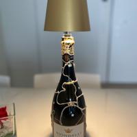 Franciacorta Lampada a led, Dipinta  a mano.