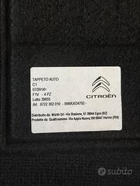 Set 4 tappeti auto C1 2014>. Wurth
