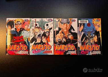 Naruto Serie Nera Lotto 4 Volumi
