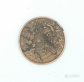 Medaglione celebrativo in bronzo