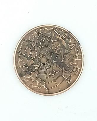 Medaglione celebrativo in bronzo