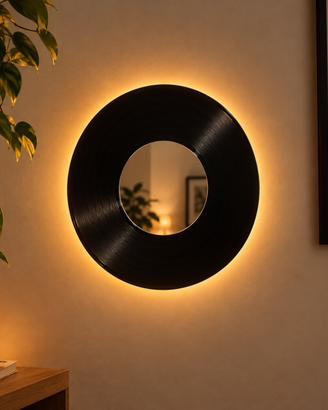 Lampada da parete - Mirror Pure - PHLR Vinyl Lamp
