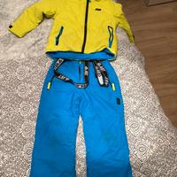 Completo sci + giacca + termica bambino