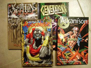 XMEN lotto 4 VOLUMI CARTONATI