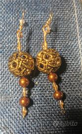 Gioielli artigianali in filo di rame argentato