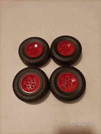 lego Technic ruote rosse