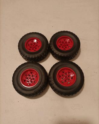 lego Technic ruote rosse