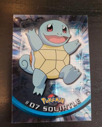 Pokémon Topps - 07 Squirtle - NM Near mint