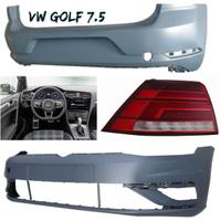 Vw Golf 7.5 frontale cofano paraurti scarico freni