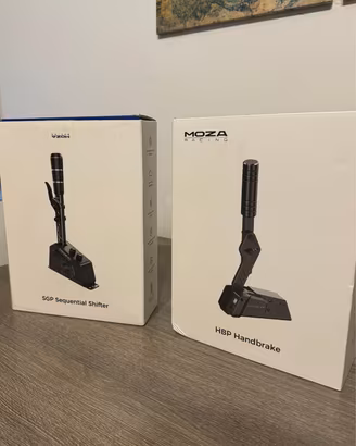 MOZA Racing HBP + SGP – Handbrake e Sequential Shi