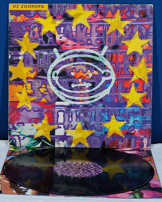 U2 ZOOROPA LP Vinile *EX-/EX-* 1993 RaRo