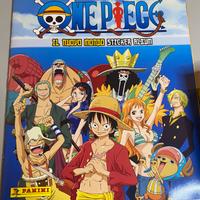 Album e box figurine panini One piece