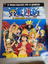 Album e box figurine panini One piece