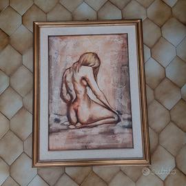 Quadro Nudo di Donna Vintage