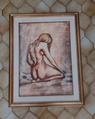 Quadro Nudo di Donna Vintage
