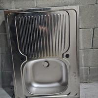 lavello in acciaio 78x50