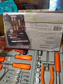 VALIGETTA ATTREZZI 50 PEZZI FAI DA TE PROFESSIONAL