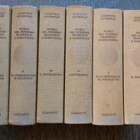 Collezione libri Geymonat - Storia del Pensiero 